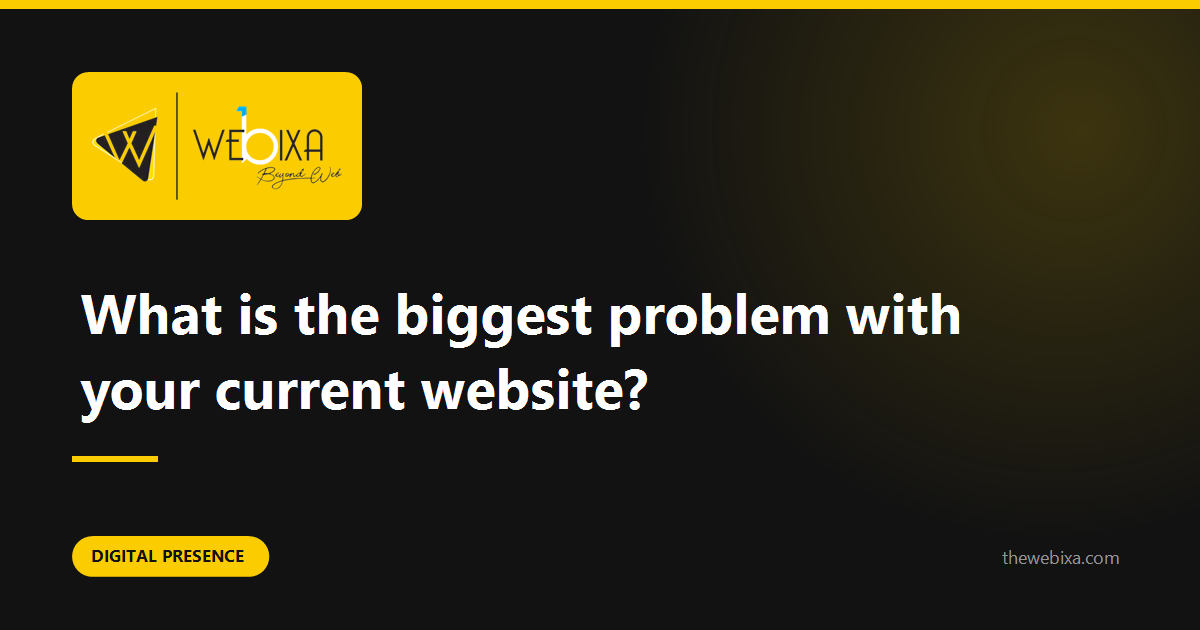 The biggest problem with your website is probably not the design