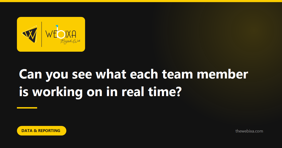 Do you know what your team is working on right now?